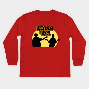 AWWWWWW HERE IT GOES Kids Long Sleeve T-Shirt